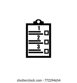 check list icon. Strategy managment Icon. Premium quality graphic design. Signs, symbols collection, simple icon for websites, web design, mobile app On white background