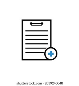 Check list icon template color editable, Check list icon vector sign isolated on white background illustration for graphic and web design
