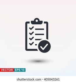 Check list icon vector