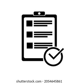 check list icon vector. approve icon. accepted icon.