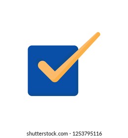 check list icon vector design. flat icon