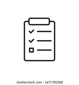 Check List Icon vector design