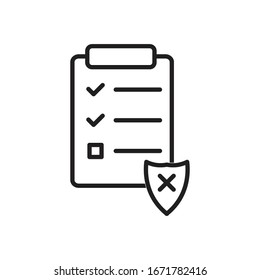 Check List Icon vector design