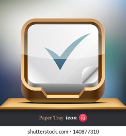 Check list icon, vector eps10 illustration