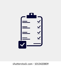 check list icon, vector illustration