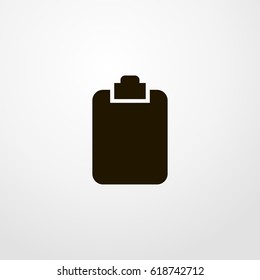 check list icon. vector sign symbol on white background