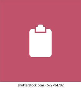check list icon. vector sign symbol on white background