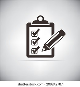 check list icons, checklist box with a checking