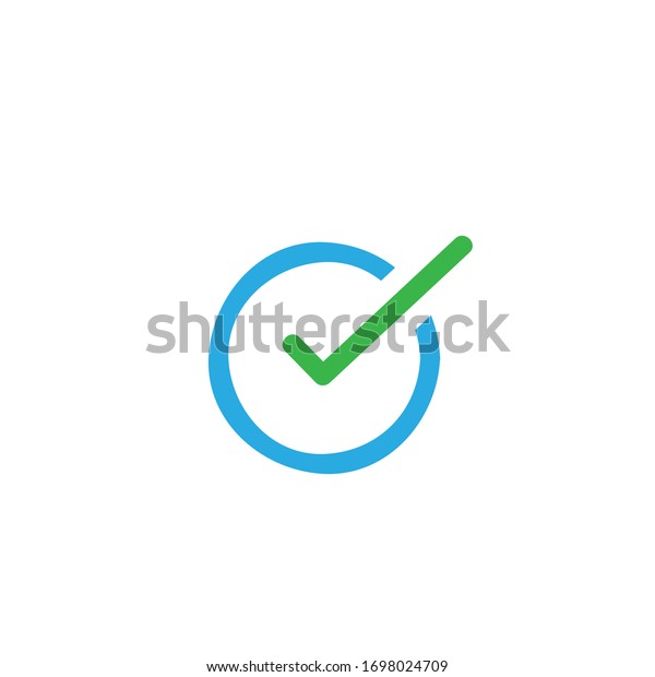check list logo icon for fix environment or
business company