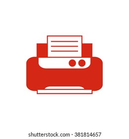 Check list note pad. Vector icon red
