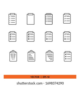 check list pack icon vector design illustration 