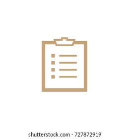 Check List points line vector icon