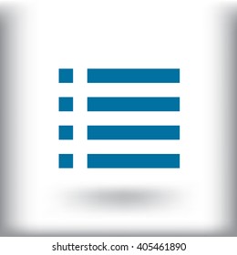 Check list vector icon. 