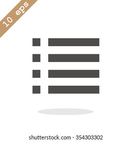 Check list vector icon. Line vector icon for websites and mobile