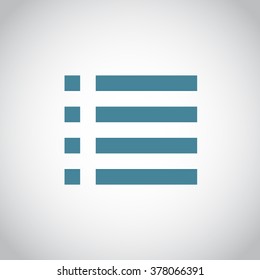 Check list vector icon. Line vector icon for websites and mobile