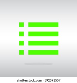 Check list vector icon. Line vector icon for websites and mobile