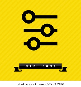 Check list vector icon. Points line vector icon for websites and mobile minimalistic flat design.