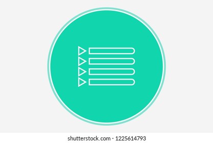 Check list vector icon sign symbol
