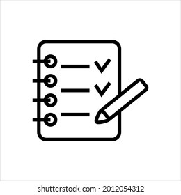 Vektorsymbol-Symboldesign überprüfen