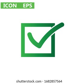 marca de verificación de icono web de lista de comprobación 