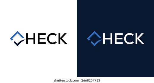 Logo-Design prüfen, Letter C-Typografie, Vektorvorlage