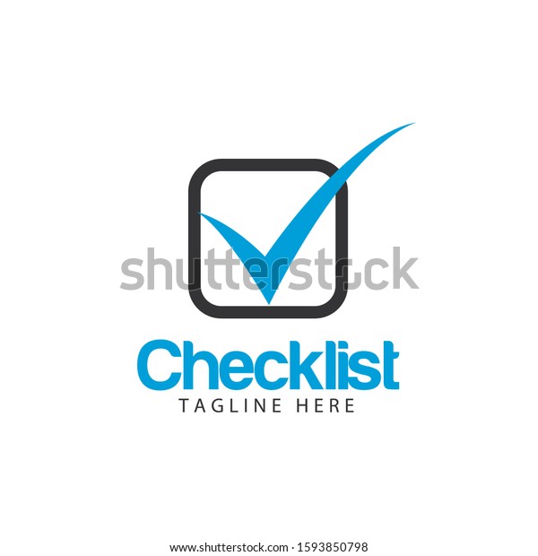 Check Logo Icon Vector Template Stock Vector (Royalty Free) 1593850798 ...