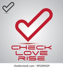 Check Love Rise Logo