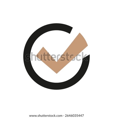 Check Mark. Approve Line Icon. on off toggle switch buttons and check mark icon. switch toggle slider icon with right green buttons. turn on buttons, web UI interface vector illustration.