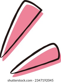 A check mark for attention or emphasis