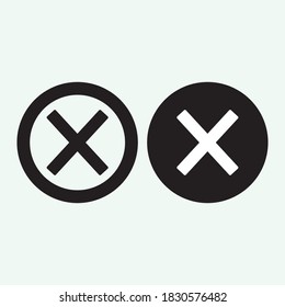 Check mark black line icons. Vector illustration. eps - Vector