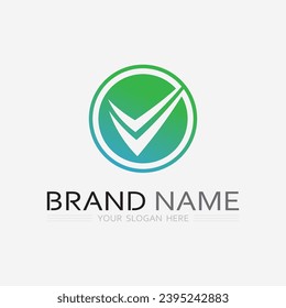 Symbol und Logo für das Design der Checkliste