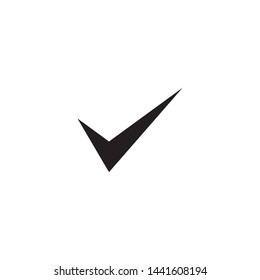 check mark checklist mark icon symbol vector design illustration