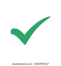 Check Mark Checklist Tick Icon Vector Logo Template