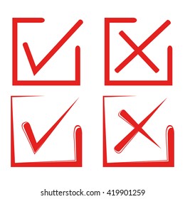 check mark, confirm icons