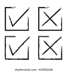 check mark, confirm icons