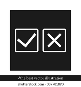 check mark cross