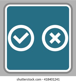 Check mark and Cross Icons
