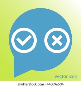 Check mark and Cross Icons
