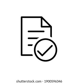 Check mark design, Icon vector