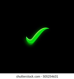 Check Mark Design Logo. Logo Template. Vector Illustration