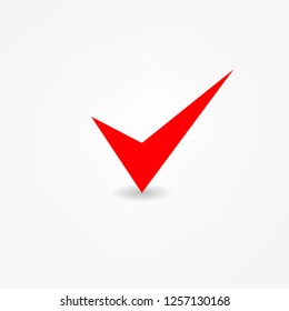 Check mark design,logo template, vector