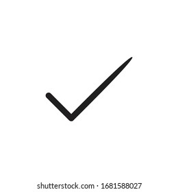 check mark done icon vector design sign