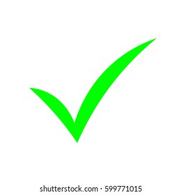 Check mark green.