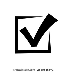 Check mark icon. Check mark.