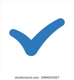 Häkchensymbol. Häkchensymbol genehmigen
