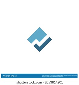 check mark icon approved symbol company logo template