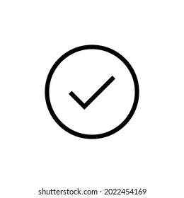 Check mark Icon for apps and web sites