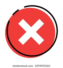 check mark icon button set. vector icons set. check box icon with right and wrong buttons and yes or no checkmark icons in green tick box and red cross. vector illustration