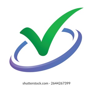 Check mark icon button set. Check box icon with right and wrong buttons and yes or no checkmark icons in green tick box and red cross. Isolated checkmark symbol, right and wrong sign concept