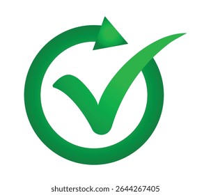 Check mark icon button set. Check box icon with right and wrong buttons and yes or no checkmark icons in green tick box and red cross. Isolated checkmark symbol, right and wrong sign concept
